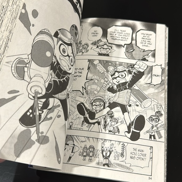 Splatoon: Volume #1 by Sankiechi Hinodeya - Softcover Graphic/Manga Novel - Picture 6 of 6